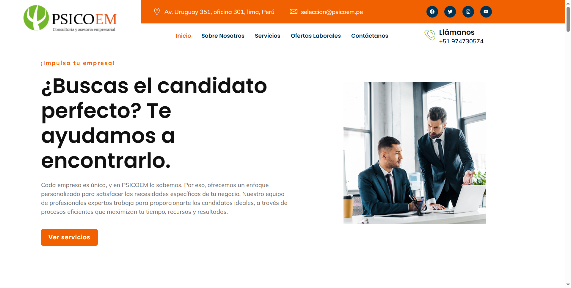 Landing Page